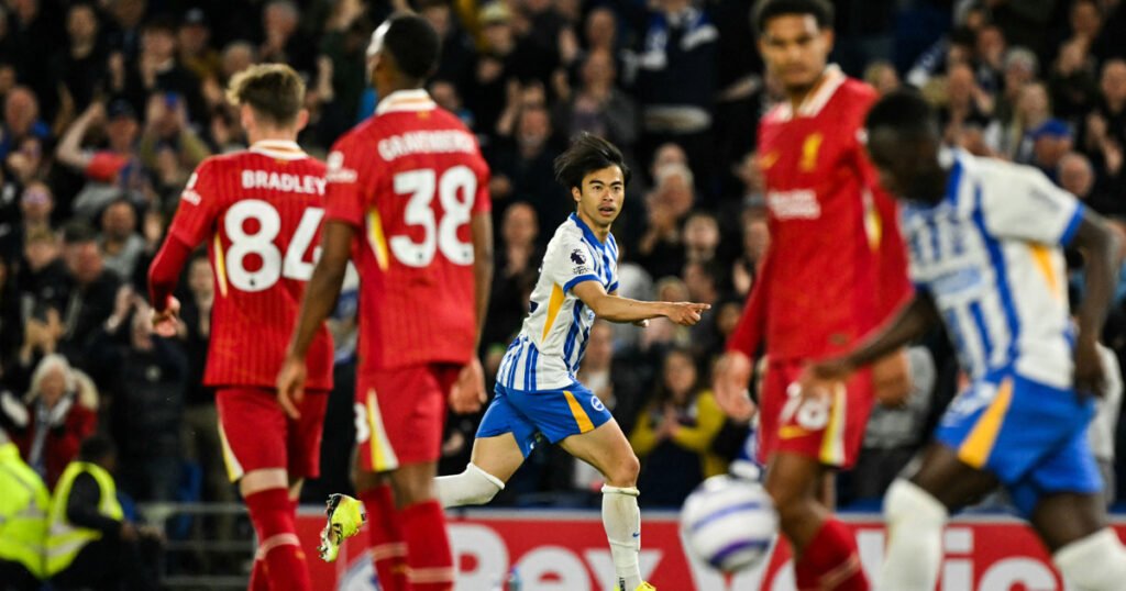 สถิติสำหรับ ไบรท์ตัน พบ สโมสรฟุตบอลลิเวอร์พูล